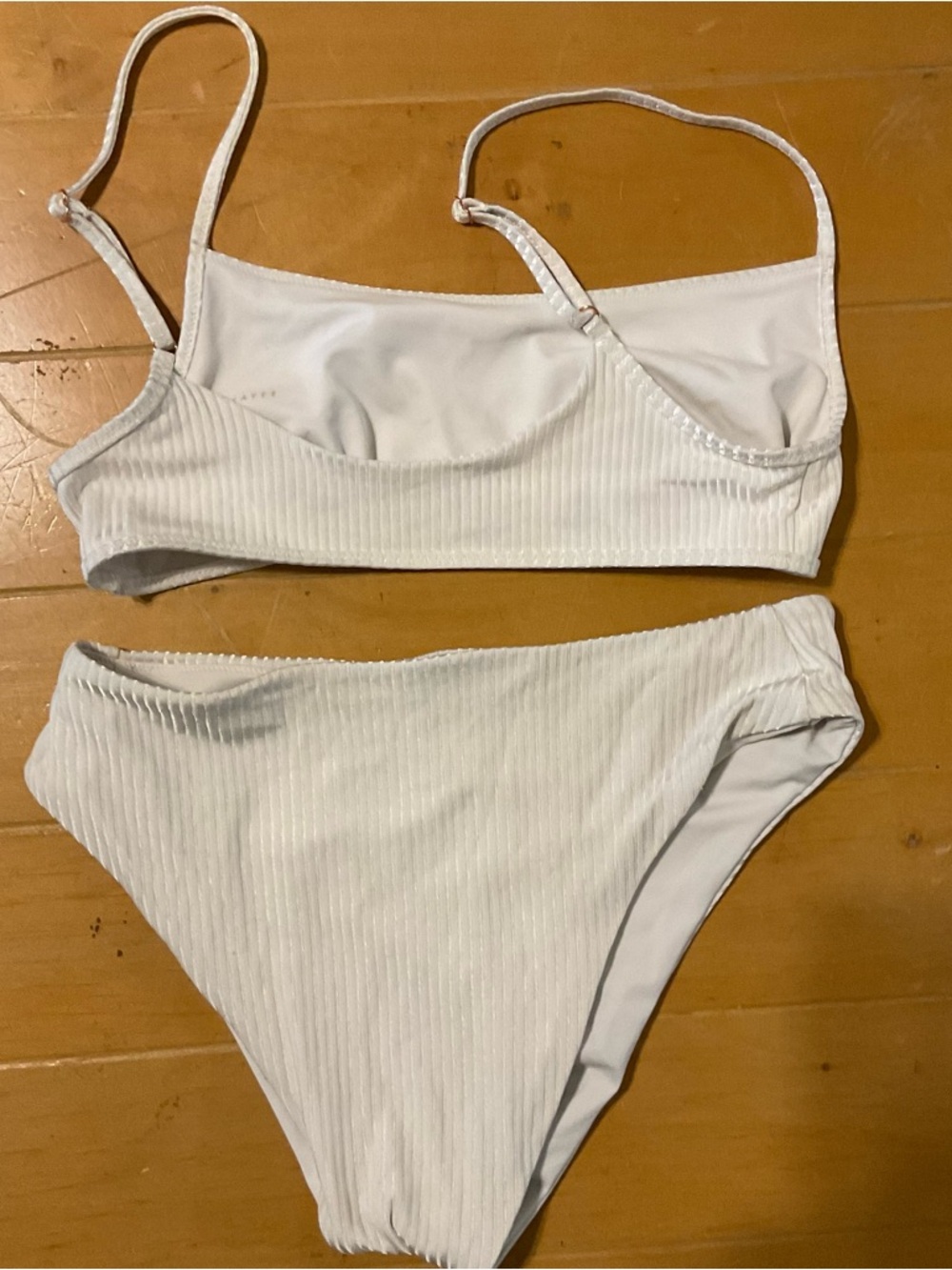 Ribbed High Waisted Bikini SET - Picture 5 of 5
